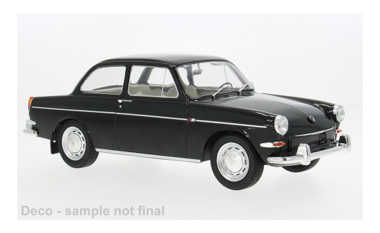 MCG MCG18669 VW 1500 S (Typ 3) - schwarz - Vorbestellung 1:18