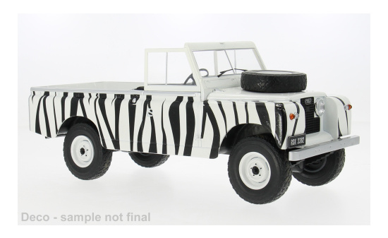 MCG MCG18653R Land Rover Series II 109 - weiss , schwarz - Vorbestellung 1:18