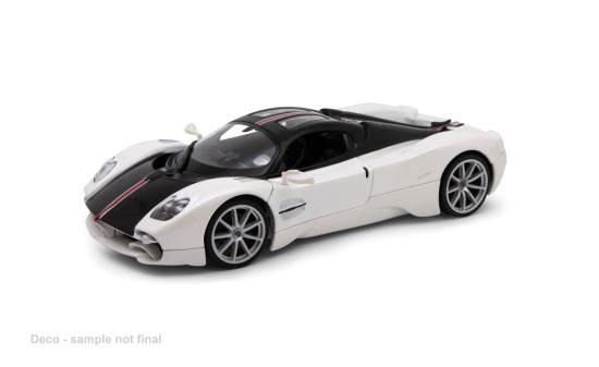 Welly WEL24134S-WHITE Pagani Utopia - weiss , schwarz - Vorbestellung 1:24