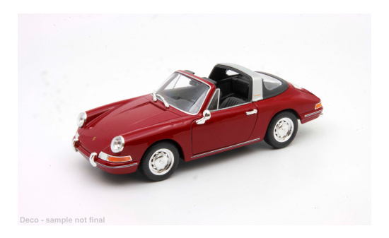 Welly WEL24133S-RED Porsche 911 Targa - rot - Vorbestellung 1:24