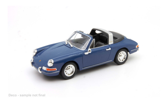 Welly WEL24133-BLUE Porsche 911 Targa - blau - Vorbestellung 1:24