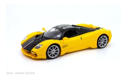 Welly WEL24134S-YELLOW Pagani Utopia - gelb , schwarz - Vorbestellung 1:24