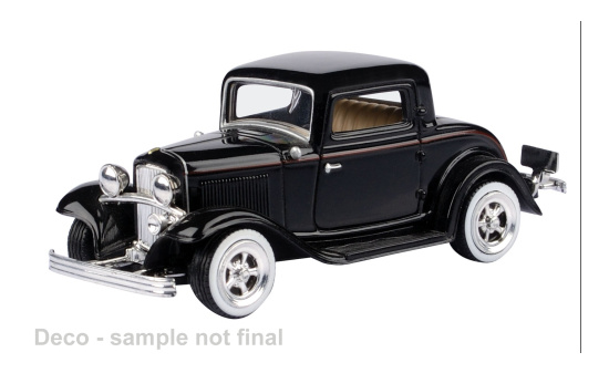 Motormax MOM73801AC Ford Coupe - schwarz - Vorbestellung 1:43