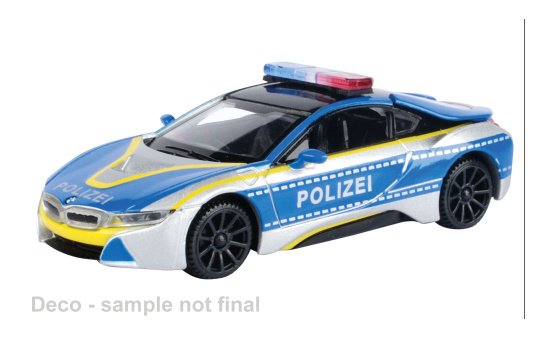 Motormax MOM79483 BMW i8 - Polizei - Vorbestellung 1:43