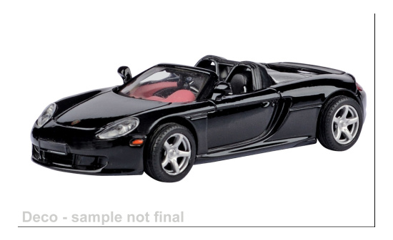 Motormax MOM73817 Porsche Carrera GT - schwarz - Vorbestellung 1:43