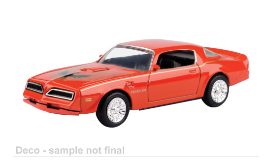 Motormax MOM73846AC Pontiac Firebird Trans Am - rot - Vorbestellung 1:43