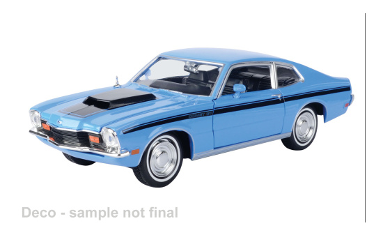 Motormax MOM79047BLUE Mercury Comet - blau , schwarz - Vorbestellung 1:24