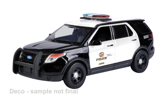 Motormax MOM79493 Ford Police Interceptor Utility - LAPD - Vorbestellung 1:43