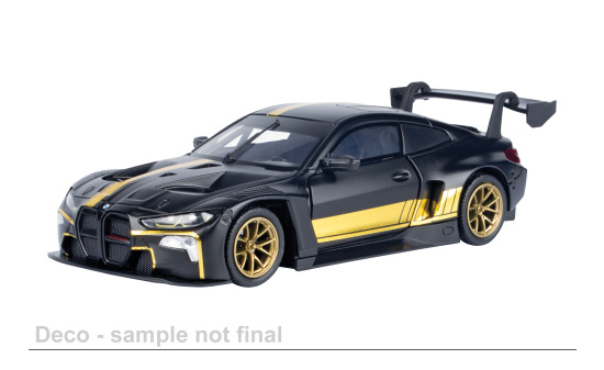 Motormax MOM79206 BMW M4 GT3 - schwarz , gold - Vorbestellung 1:24