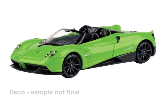 Motormax MOM79340 Pagani Huayra Roadster - grün - Vorbestellung 1:43