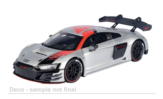 Motormax MOM73788 Audi R8 LMS GT3 - silber , Dekor - Vorbestellung 1:24
