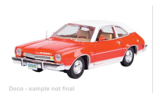 Motormax MOM79044 Ford Pinto - rot , weiss - Vorbestellung 1:24