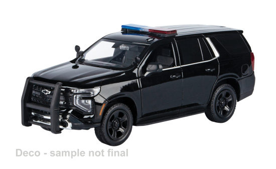 Motormax MOM76816 Chevrolet Tahoe PPV - schwarz - Vorbestellung 1:24