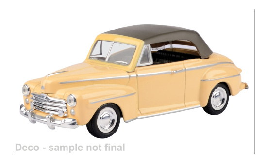 Motormax MOM73841AC Ford Deluxe - gelb , schwarz - Vorbestellung 1:43