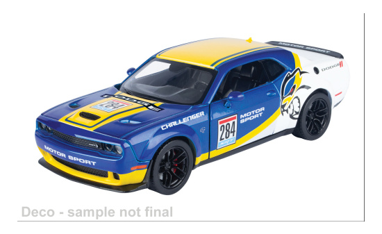 Motormax MOM73792 Dodge Challenger SRT Hellcat Widebody - Vorbestellung 1:24