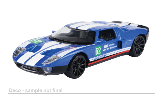 Motormax MOM79416 Ford GT Concept - blau , weiss - Vorbestellung 1:43