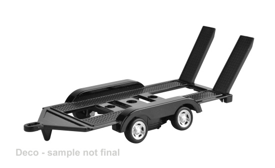 Motormax MOM76081 - Anhänger - schwarz - Vorbestellung 1:43