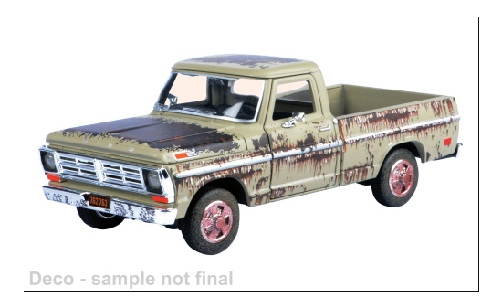 Motormax MOM79074 Ford F-100 - hellgrün , Dekor - Vorbestellung 1:24
