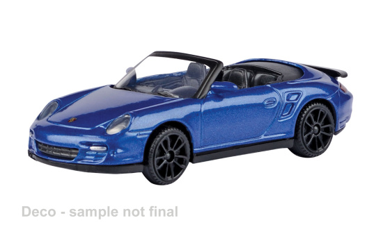 Motormax MOM4071 Porsche 911 Turbo - blau - Vorbestellung 1:43