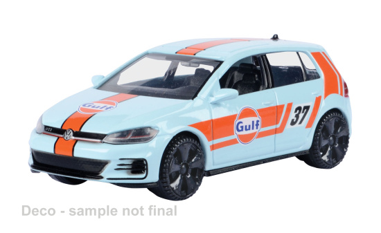 Motormax MOM79772 VW Golf A7 GTi - Gulf - Vorbestellung 1:43