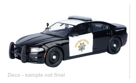 Motormax MOM76807 Dodge Charger Pursuit - California Highway Patrol - Vorbestellung 1:24