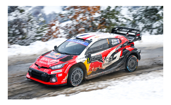 IXO IXORAM1025B.22 Toyota GR Yaris Rally1 - Rallye Monte Carlo - S.Ogier - V.Landais - Vorbestellung 1:43