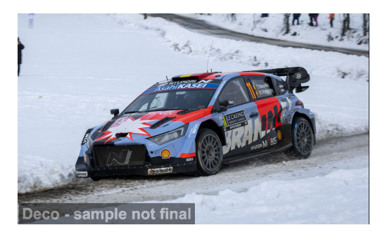 IXO IXO18RMC270B.22 Hyundai i20 N Rally1 - Rallye Monte Carlo - T.Neuville - M.Wydaeghe - Vorbestellung 1:18