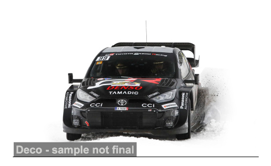 IXO IXORAM1019LQ.22 Toyota GR Yaris Rally1 - Rallye Hivernal du Dévoluy - O.Solberg - E.Edmondson - Vorbestellung 1:43