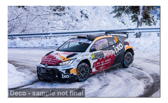 IXO IXO18RMC274.22 Toyota GR Yaris Rally2 - Rallye Monte Carlo - E.Delecour - S.De Castelli - Vorbestellung 1:18