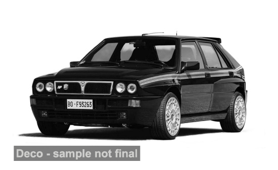 IXO IXOCLC692N.22 Lancia Delta HF integrale EVO - schwarz , Dekor - Vorbestellung 1:43