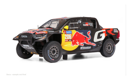 IXO IXO18RMC238A.22 Toyota GR DKR Hilux Evo T1U - Rally Dakar - L.Moraes 1:18