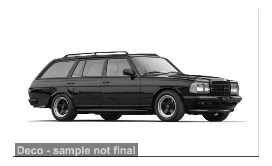 IXO IXOCLC695N.22 Mercedes 500 TE V8 AMG (S123) - schwarz - Vorbestellung 1:43