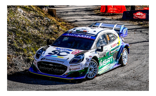 IXO IXO18RMC272A.22 Ford Puma Rally1 - Rallye Monte Carlo - J.McErLean - E.Treacy - Vorbestellung 1:18