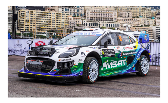 IXO IXO18RMC272B.22 Ford Puma Rally1 - Rallye Monte Carlo - J.Armstrong - S.Birne - Vorbestellung 1:18