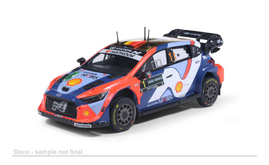 IXO IXORAM1012A.22 Hyundai i20 N Rally1 - Rally Saudi Arabia - T.Neuville - M.Wydaeghe - Vorbestellung 1:43