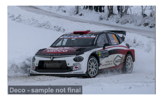 IXO IXORAM1028A.22 Lancia Ypsilon Rally2 HF Integrale - Rallye Monte Carlo - Y.Rossel - A.Dunand - Vorbestellung 1:43