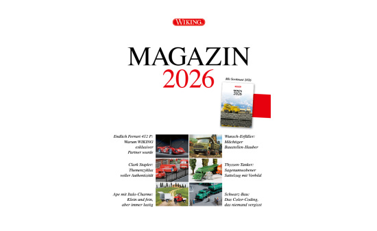Wiking 000632 WIKING-Magazin 2026 