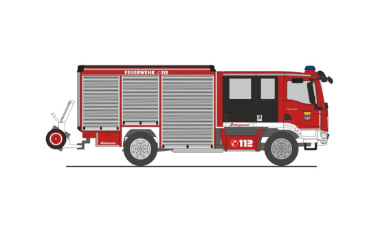 Rietze 72970 Schlingmann Varus MAN HLF FW Ledgen, 1:87 