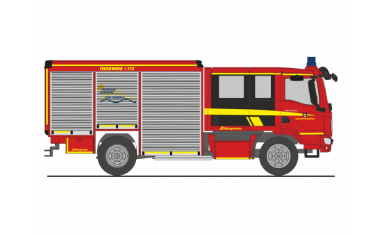 Rietze 72969 Schlingmann Varus MAN HLF FW Heimbach, 1:87 