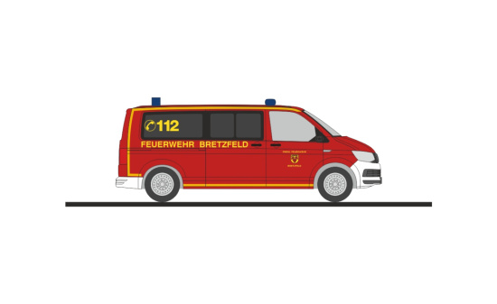 Rietze 53850 Volkswagen T6 FW Bretzfeld, 1:87 