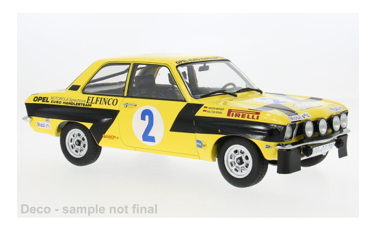 MCG MCG18344R Opel Ascona A - Rally Acropolis - W.Röhrl - C.Geistdörfer - Vorbestellung 1:18