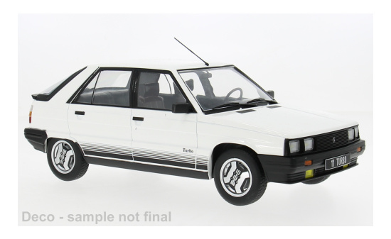 MCG MCG18589 Renault 11 Turbo - weiss - Vorbestellung 1:18