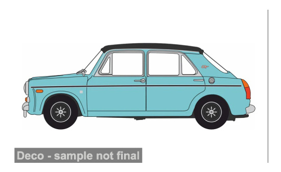 Oxford OXF76AUS008 Austin 1300 GT - türkis - Vorbestellung 1:76