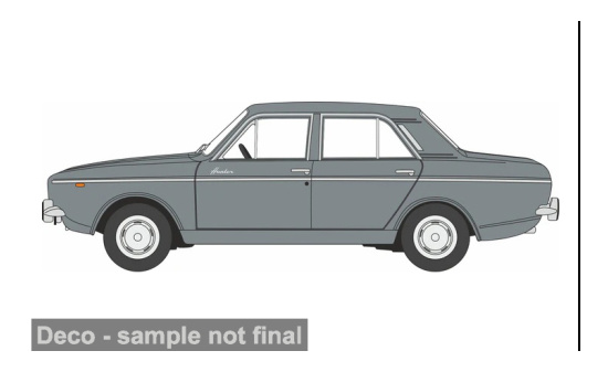 Oxford OXF76HHT001 Hillman Hunter MK II - grau - Vorbestellung 1:76