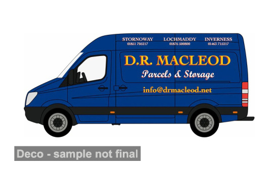 Oxford OXF76MSV012 Mercedes Sprinter - D.R.MacLeod - Vorbestellung 1:76