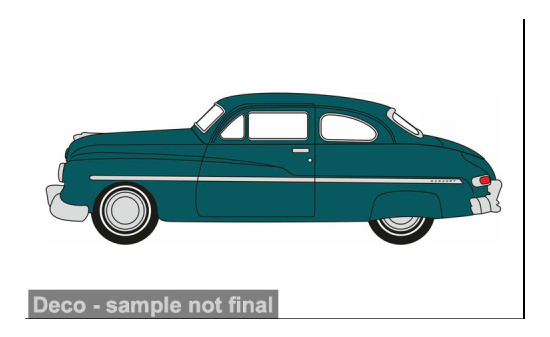 Oxford OXF87ME49012 Mercury 8 - dunkelgrün - Vorbestellung 1:87