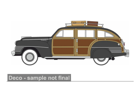 Oxford OXF87CB42004 Chrysler Town & Country - braun , schwarz - Vorbestellung 1:87