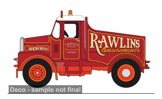 Oxford OXF76SH007 Scammell Highwayman - Rawlins Amusements - Vorbestellung 1:76