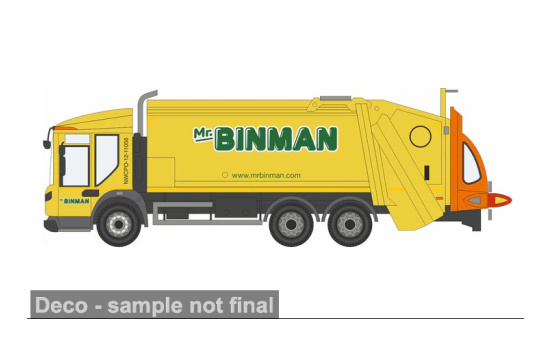 Oxford OXF76DE005 Dennis Eagle - Mr Binman - Vorbestellung 1:76