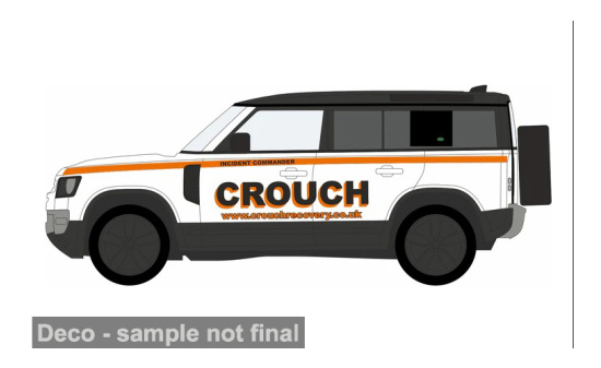 Oxford OXF76ND110006 Land Rover Defender 110 - Crouch Recovery - Vorbestellung 1:76
